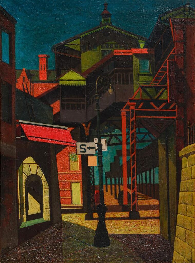 Francis Criss, Third Avenue El