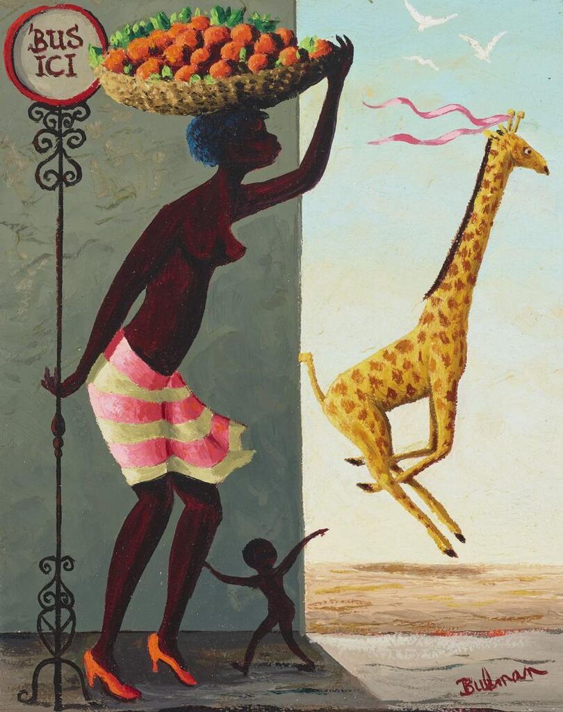 La Belle Giraffe de la Madame D'Arte