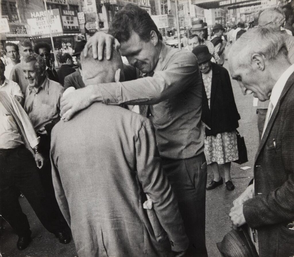 NYC [Times Square, street preacher]