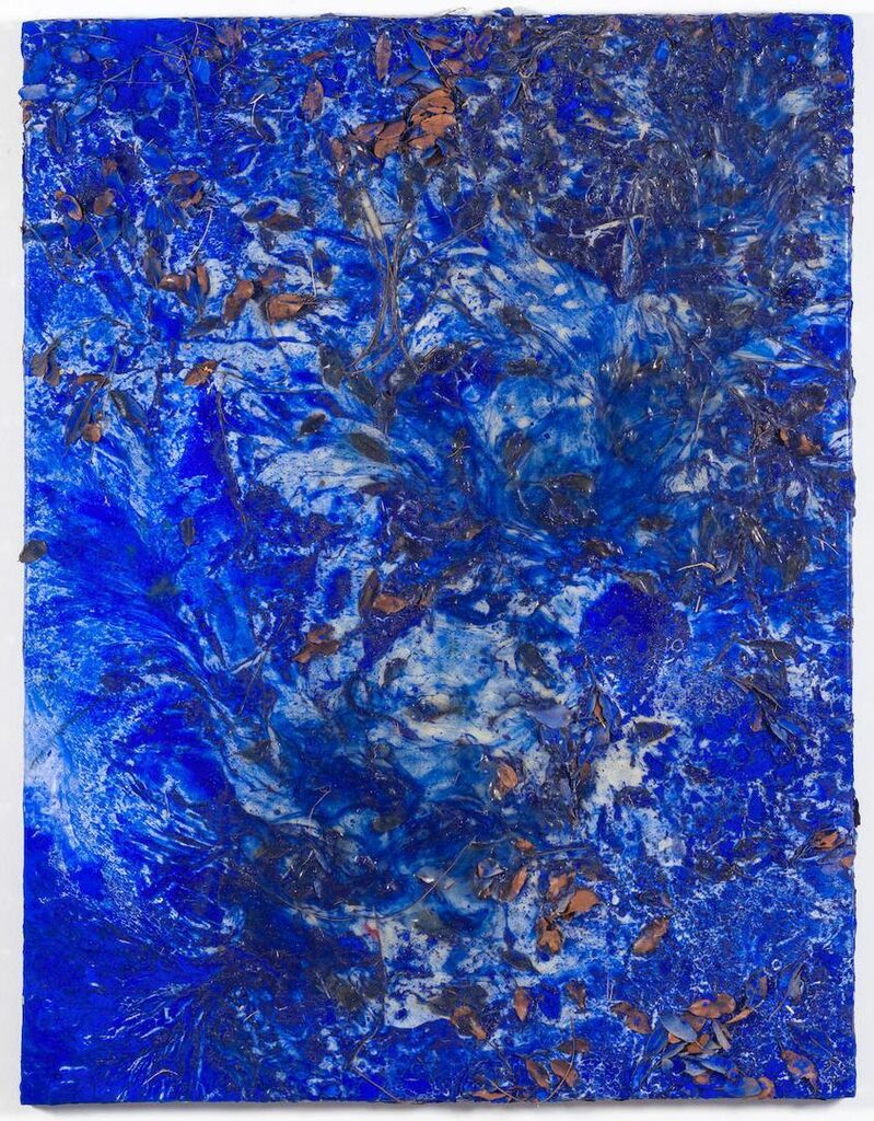 Composition en bleu