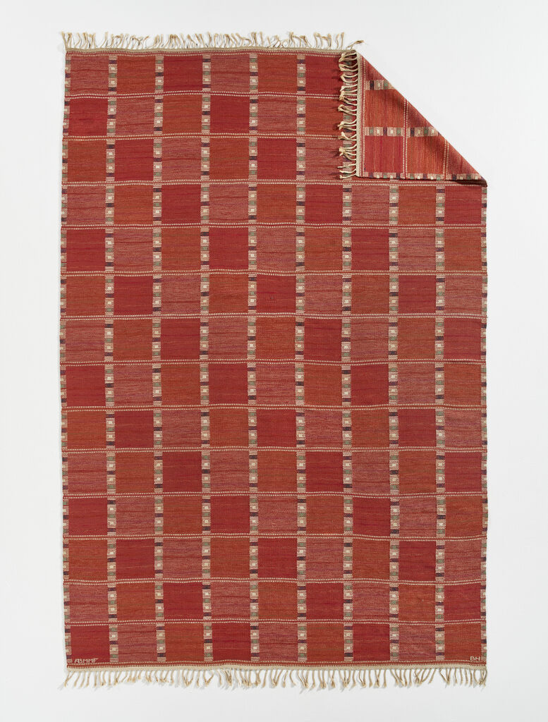 'FALURUTAN, RÖD' CARPET