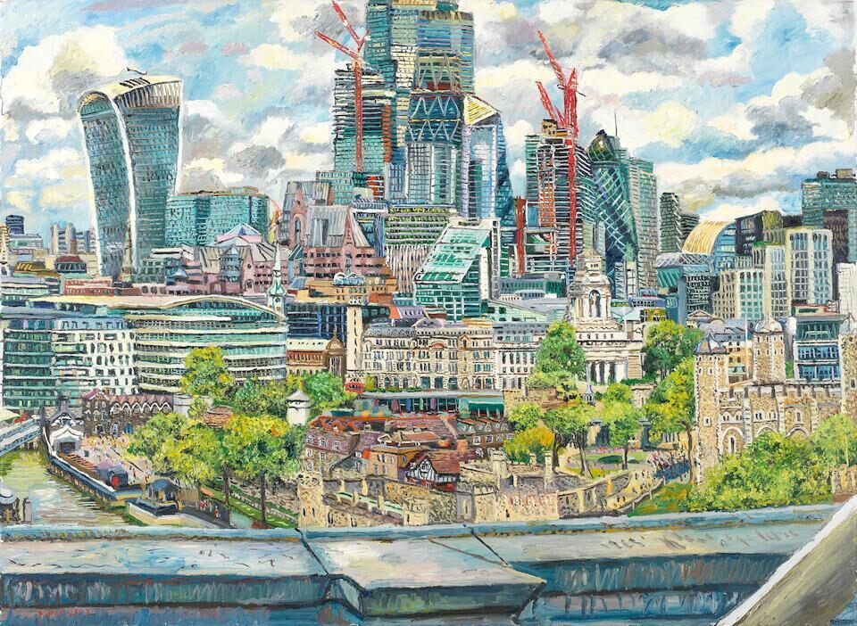 The City of London Seen From Tower Bridge