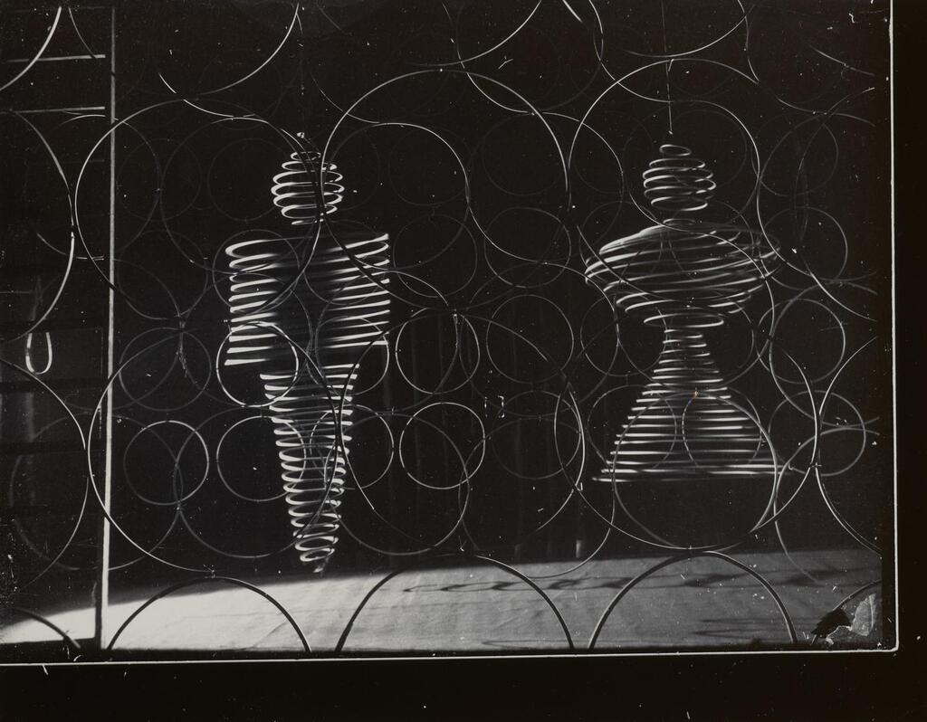 Wire Costume by Oskar Schlemmer for the Metal Party