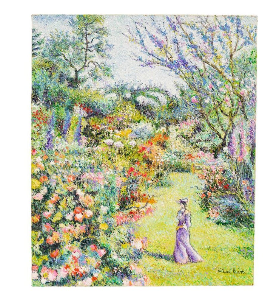 Lélia au jardin d'Athis
