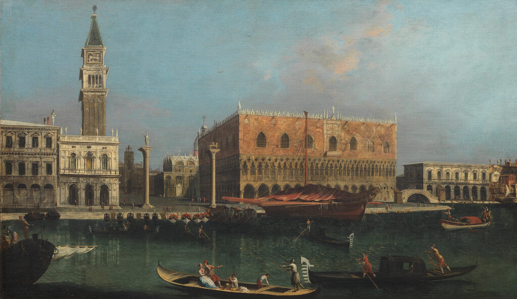 The Doge's Palace and the Bacino di San Marco, Venice