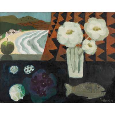 STILL LIFE WITH BEACH VIEW, 1994