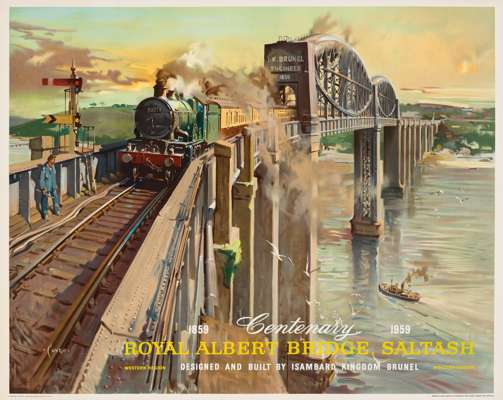 ROYAL ALBERT BRIDGE, SALTASH