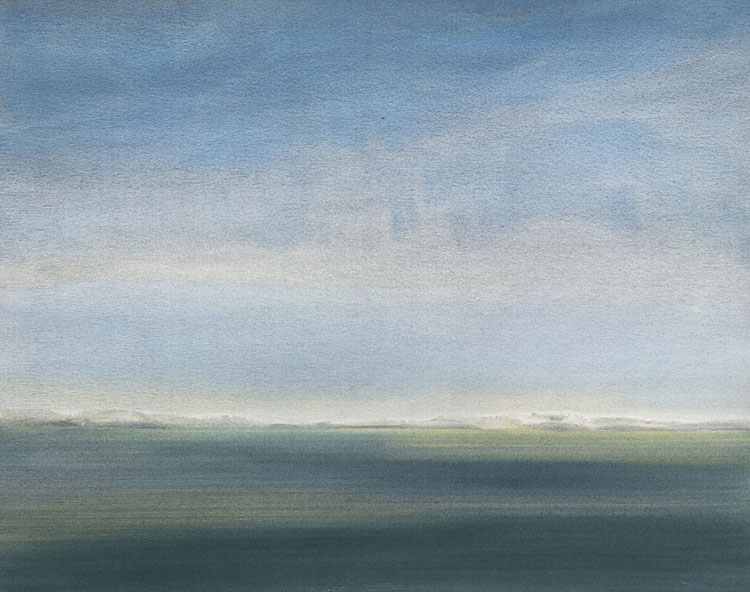 Takao Tanabe, Gulf Islands 3/82: Afternoon Fog