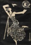 Femme dansant ; Dames dans un salon