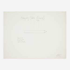 Hanging Slab (Cloud) 1962