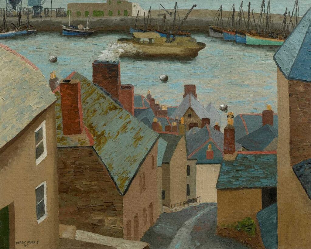 Newlyn Harbour from Trewartha Street