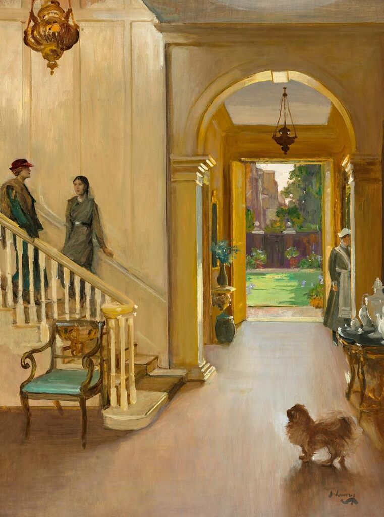 The Hall, Argyll House - A Summer Day