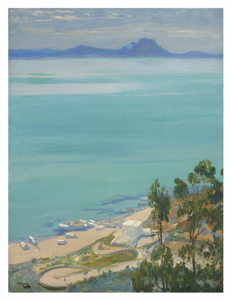 John Lavery, The Bay of Tunis, Morning