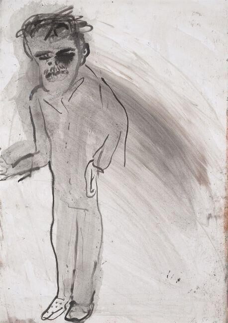 Untitled (figure in grey)
