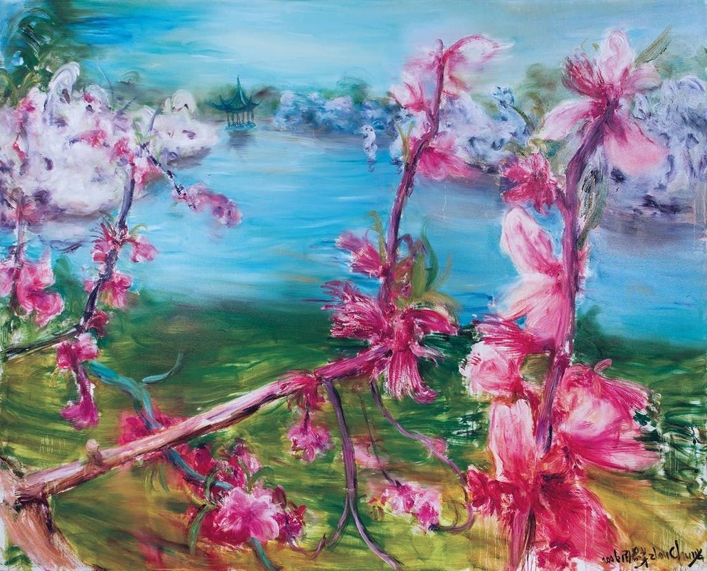 Zhou Chunya, Peach Blossoms Series 2006 - Suzhou Peach Blossoms