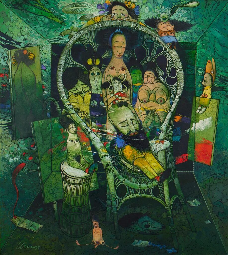 El gran artista y sus modelos