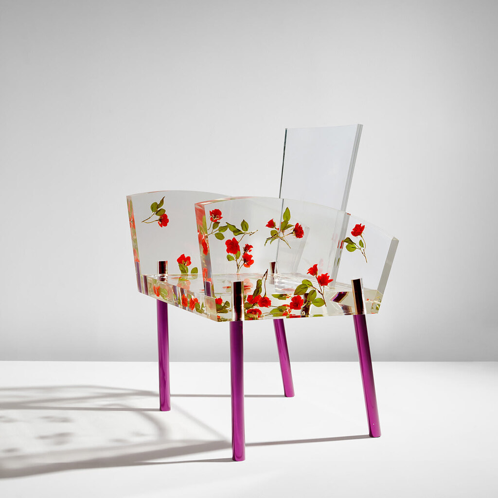Shiro Kuramata, "Miss Blanche" chair