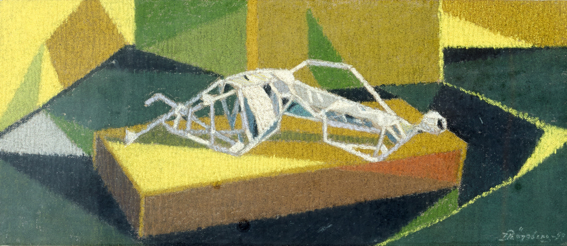"Liggande dansös".