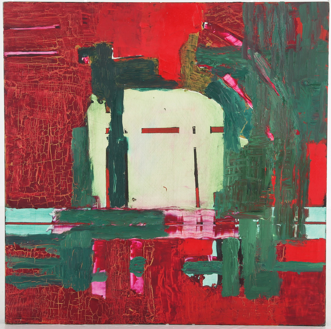 f 1948. Olja på pannå, signerad, 2007.