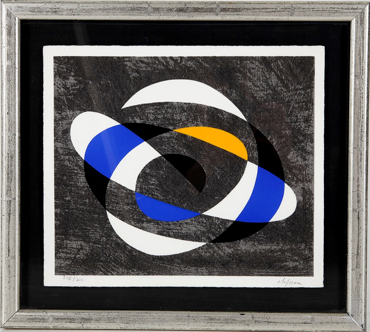 1921-1996. Serigrafi, signerad, numrerad.