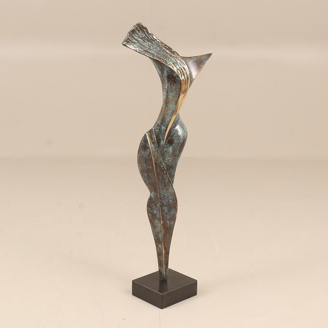 Skulptur, brons, signerad 2007 och numrerad 3/8.
