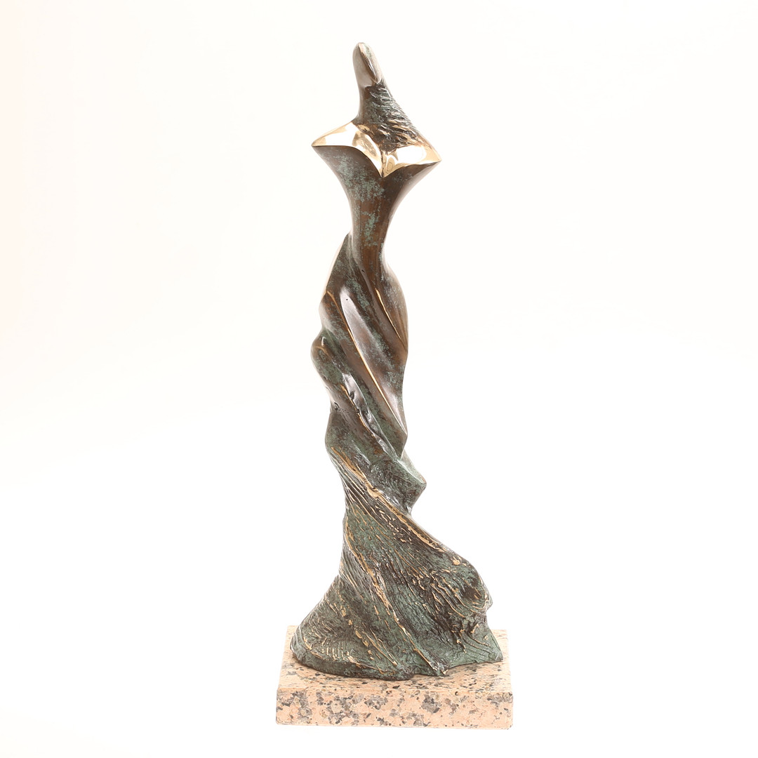 Skulptur, brons, signerad 2011 och numrerad 6/6.