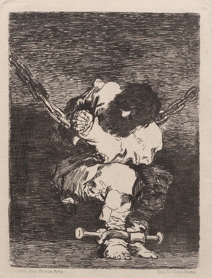 ETSNING, "TAN BÁRBARA LA SEGURIDAD COMO EL DELITO", UTGIVEN AV AUGUSTE DELÂTRE 1867.