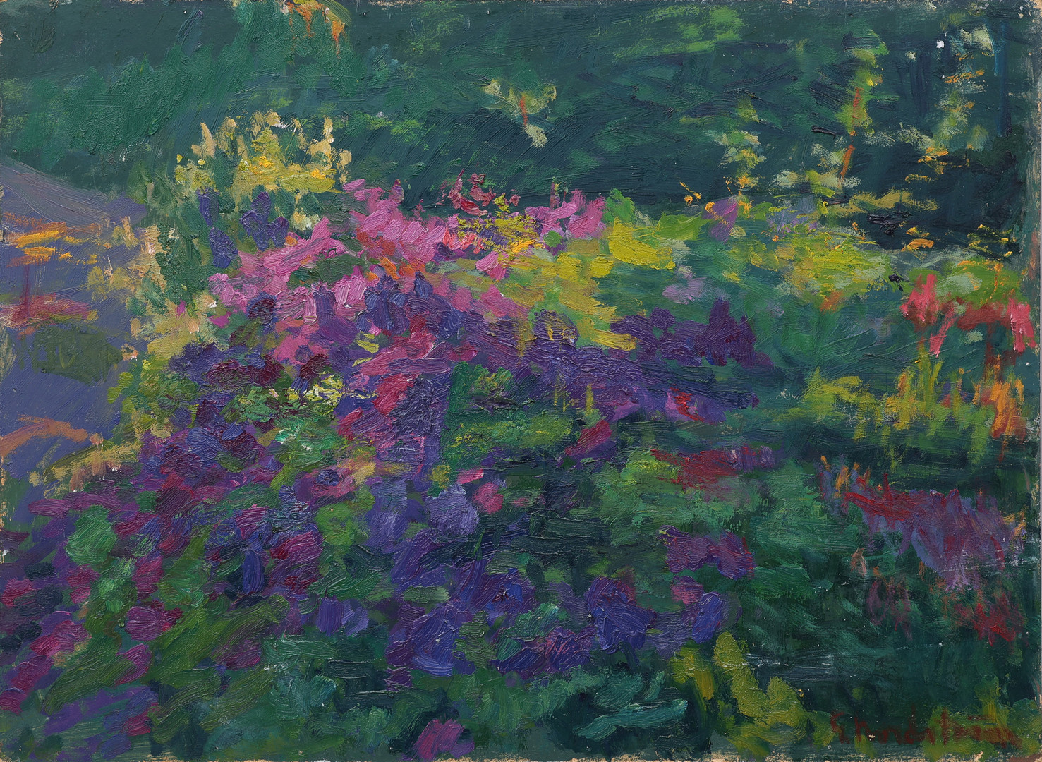 "FRÅN EN TRÄDGÅRD".