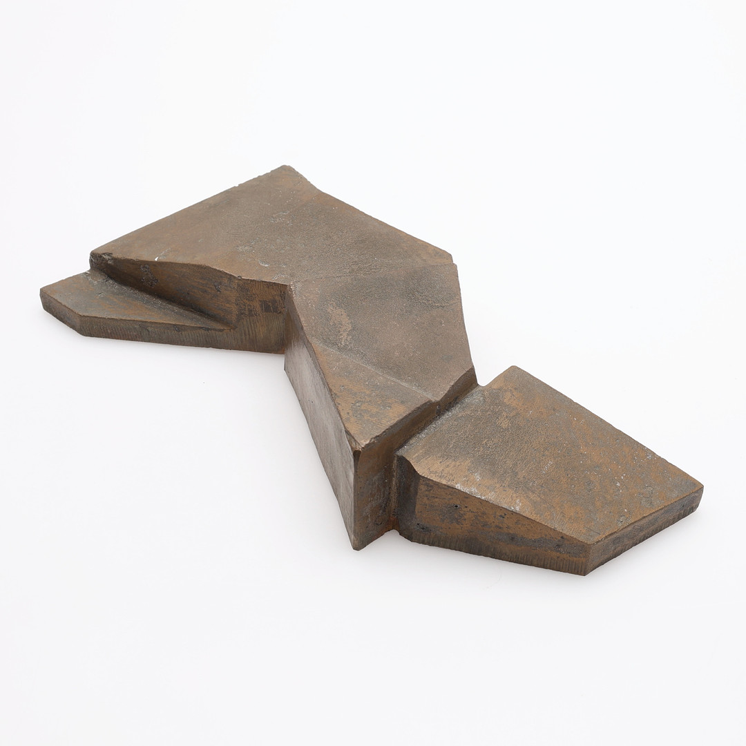 SKULPTUR, PATINERAD BRONS, SIGNERAD & DATERAD -84.