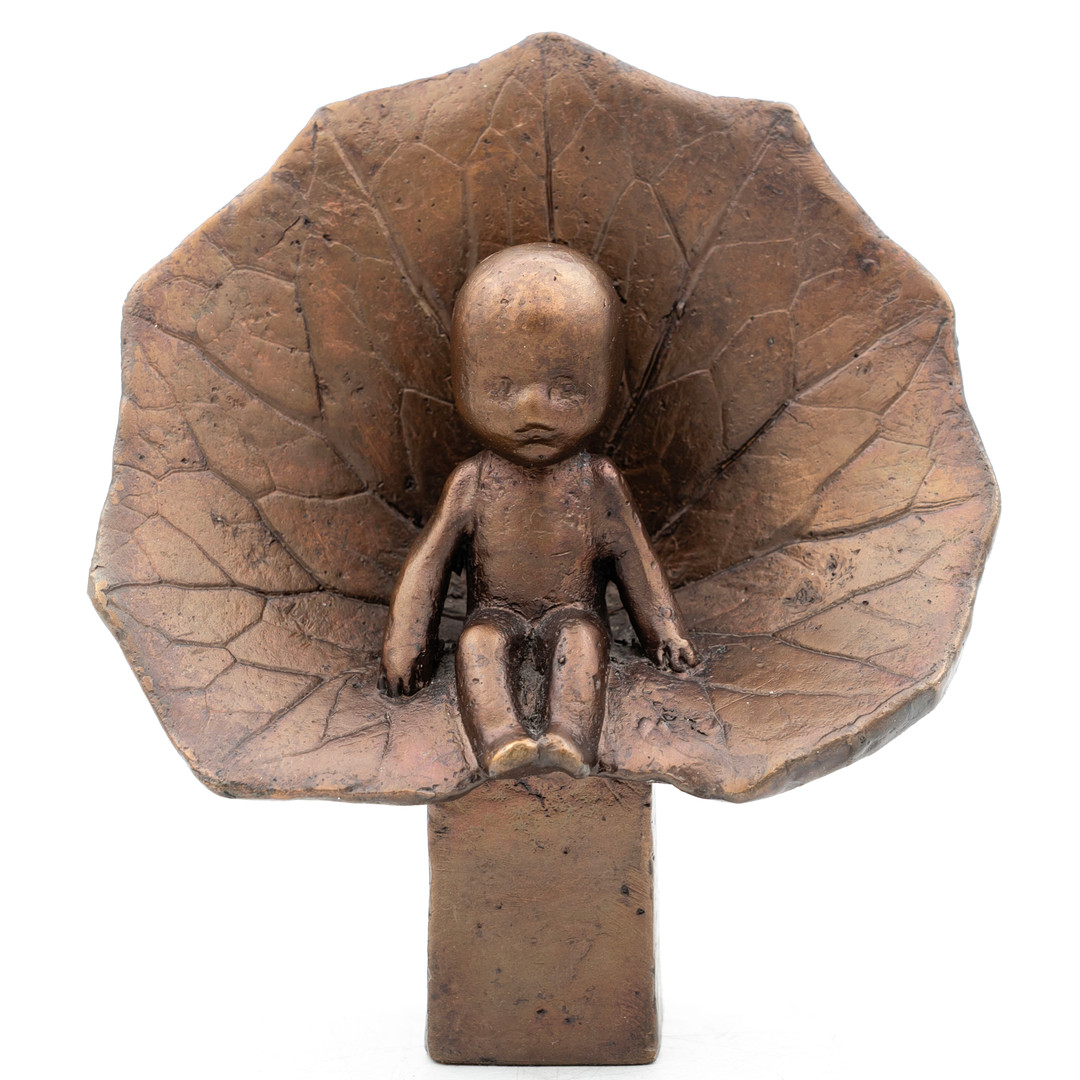Skulptur "Tummelisa" Brons, Signerad & numrerad: 171.