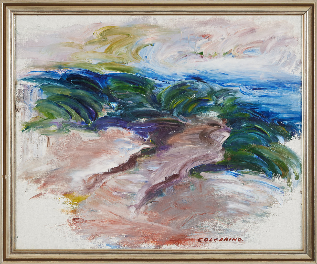 (1920-2003), Landskapsmotiv, signerad Colebring, olja på duk.