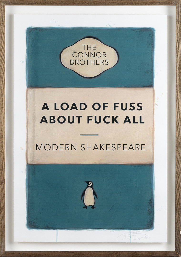 "A Load of Fuss", handkolorerad pigment print, 2020.