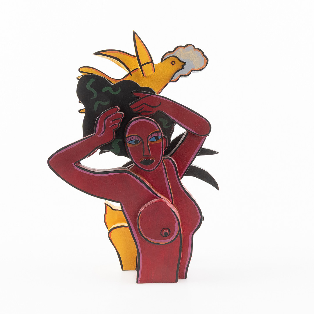 ”Rêve des îles”, multipel / skulptur i trä.