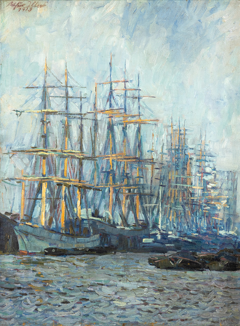 Hamburger Segelschiffhafen.