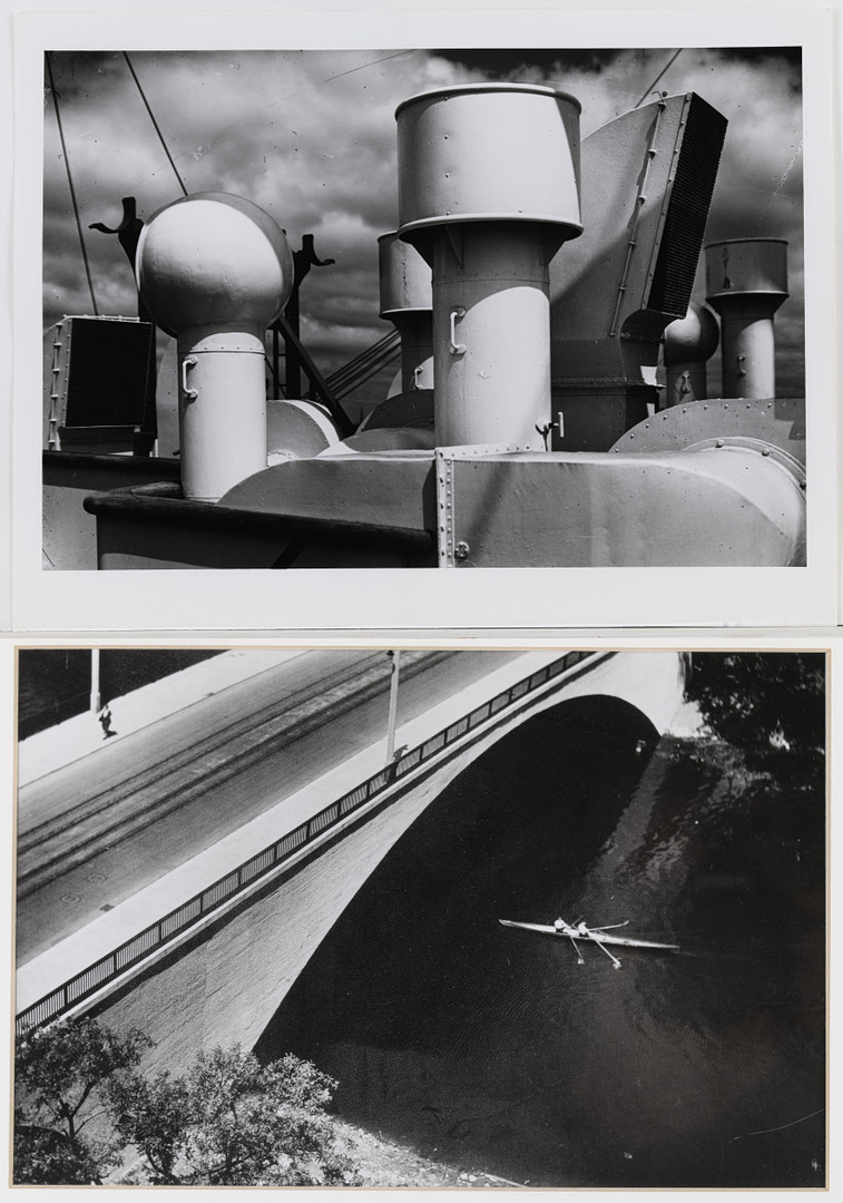 Hans Finsler, 2 Fotografien (30-238).