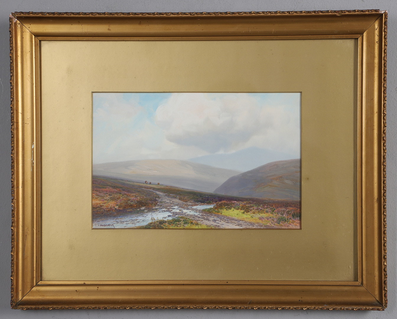 'DUNKERY BEACON FROM DOONE VALLEY, EXMOOR'.