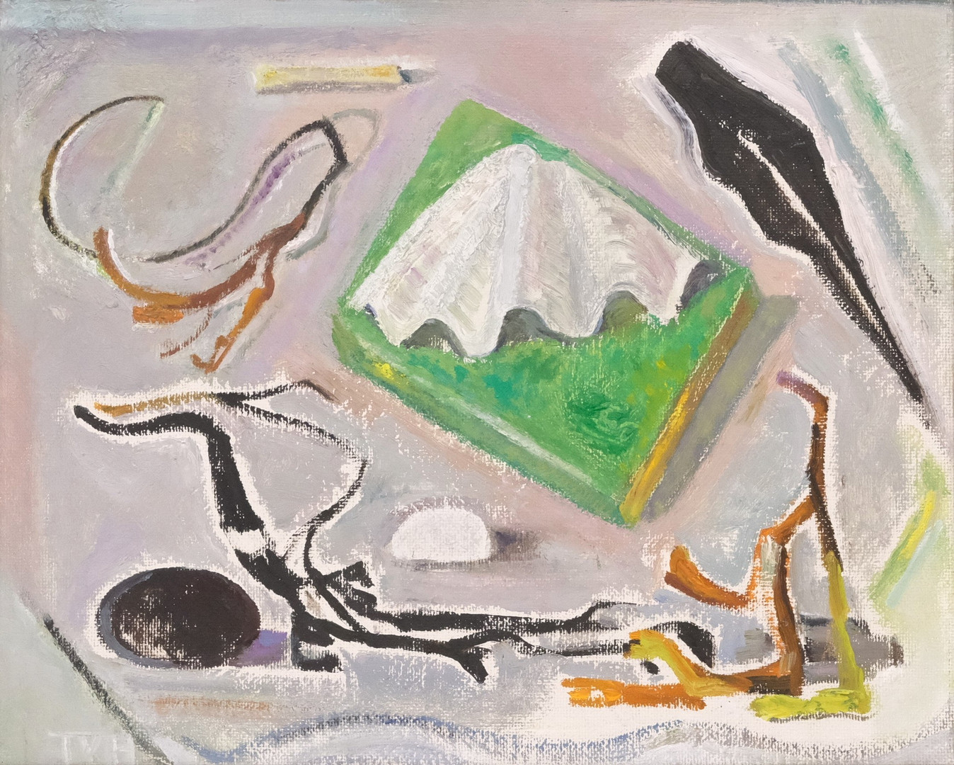 "SNÄCKA, SVART FJÄDER".