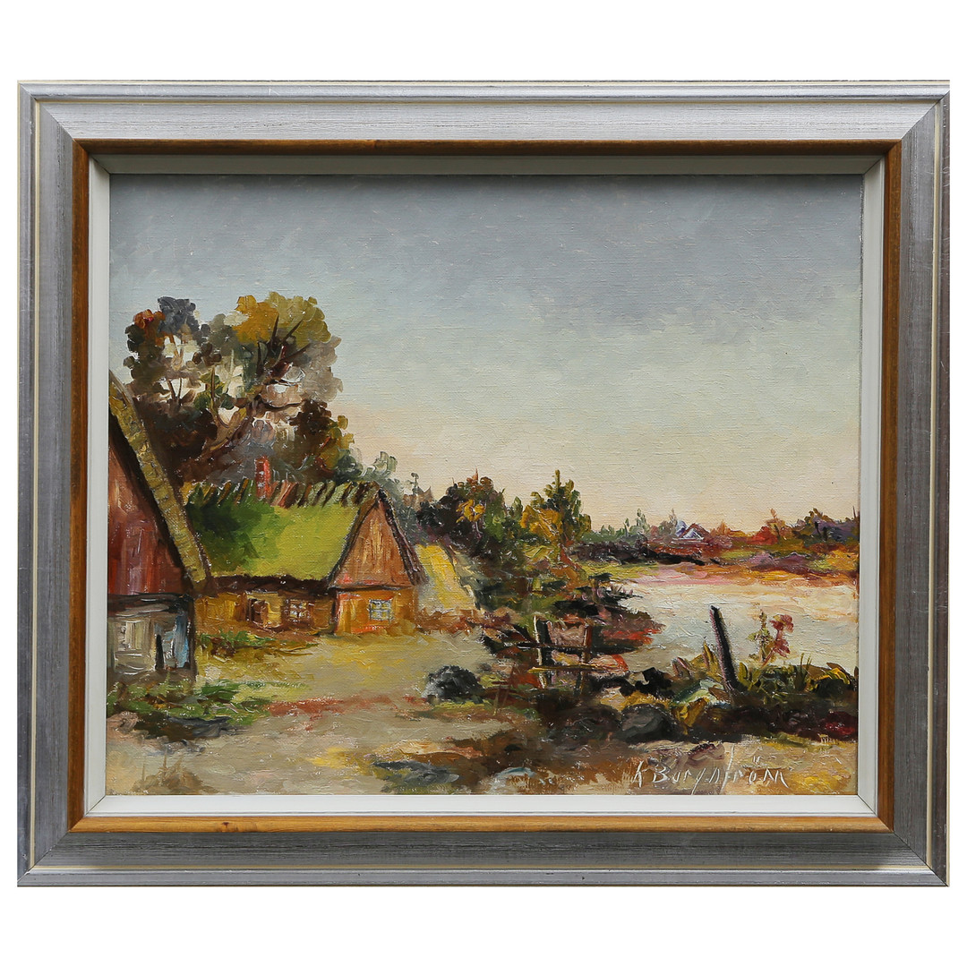 (1903-1987) OLJA PÅ DUK, SIGNERAD.