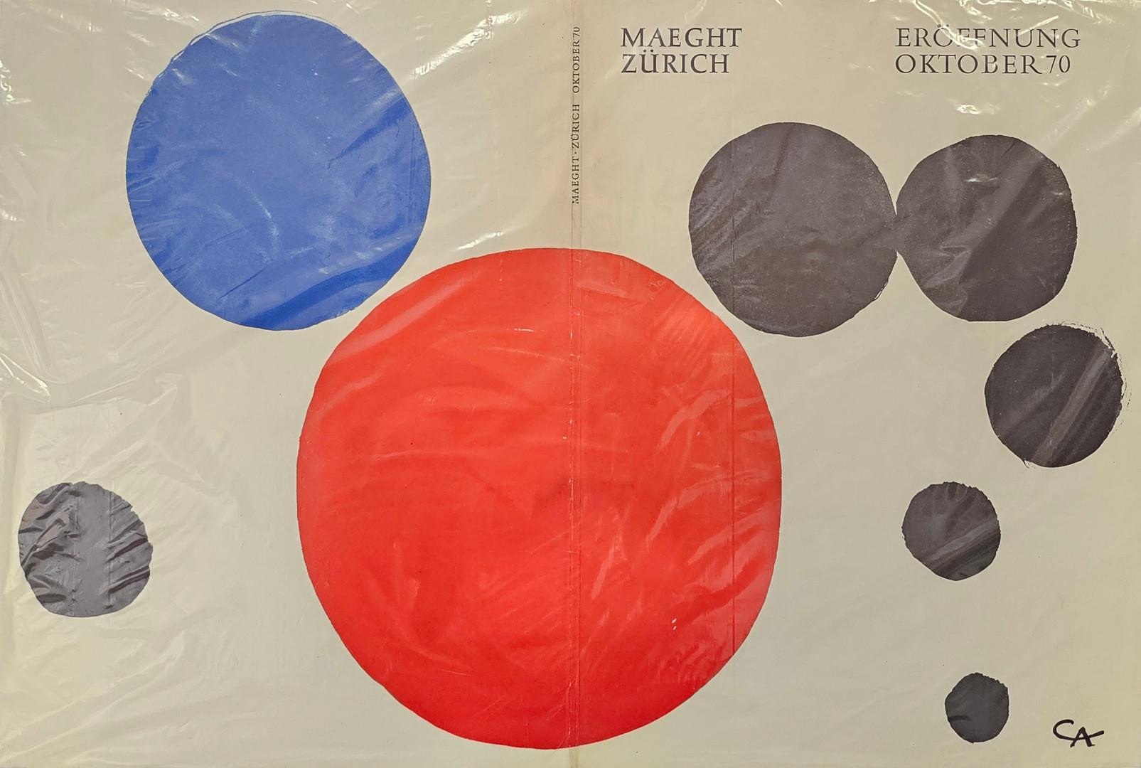 SEGÚN. Sin título. Derrière le Miroir, portada litográfica offset sobre papel.