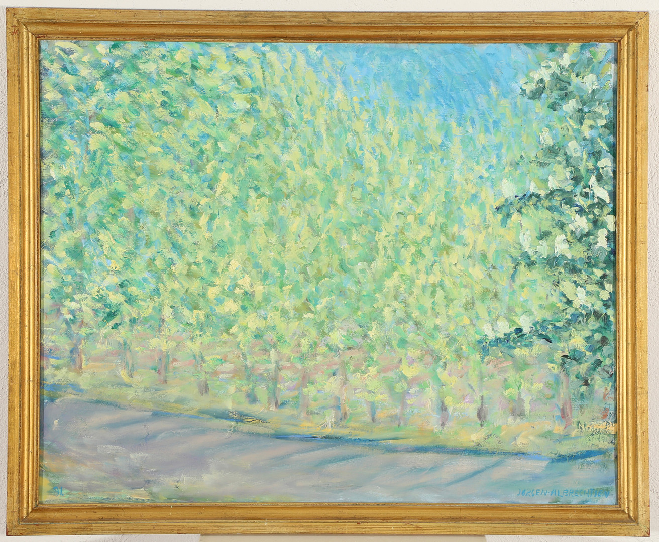 1946). "Forårspile", olie på lærred.