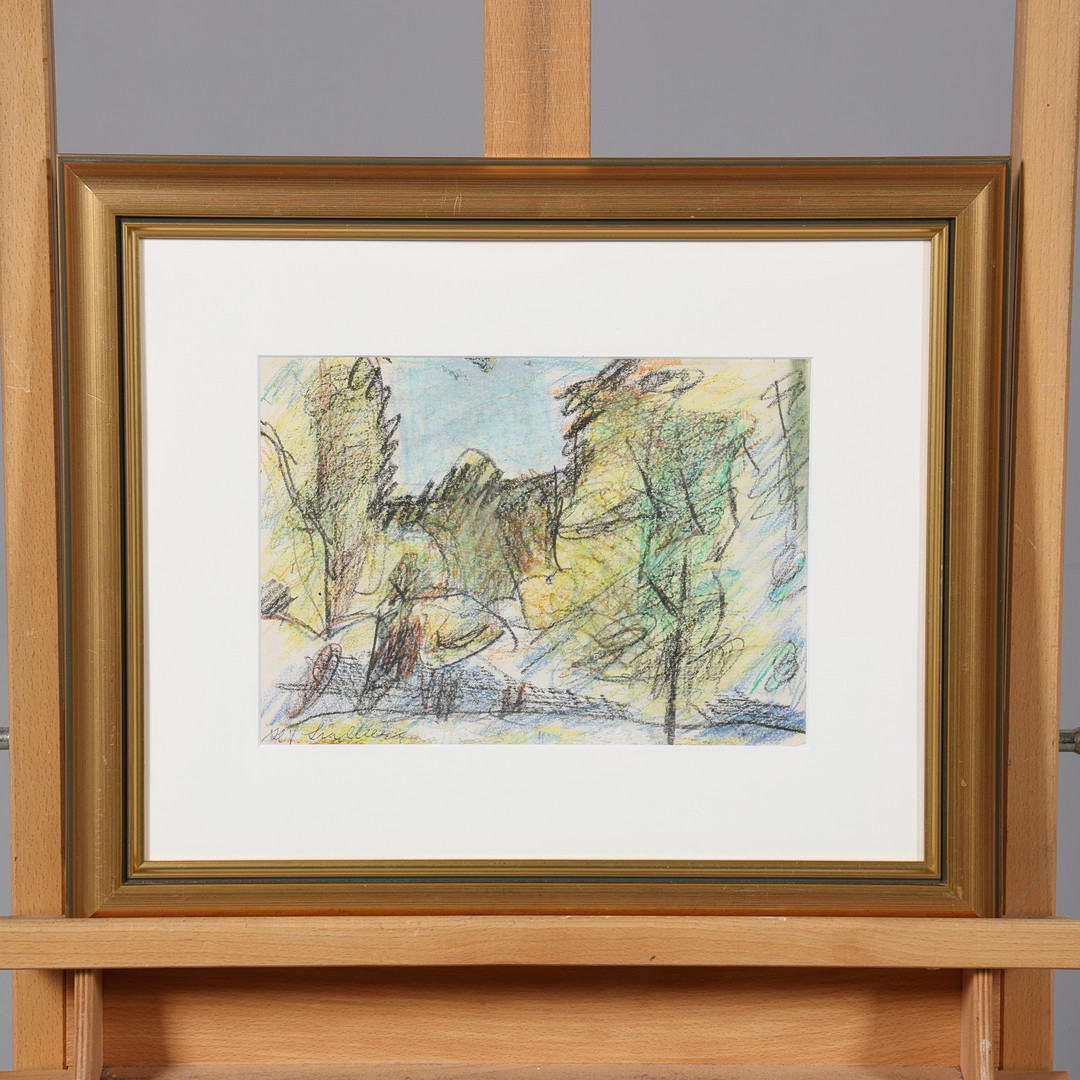 PASTELL, signerad.