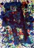 SAM  Hand Signed Lithograph 1973/84 American Abstract Expressionism