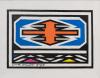 Ndbele pattern (orange)