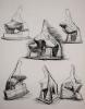 HENRY  Original Hand Signed and Numbered Etching 1967 Ideas Sculpture Study British Art