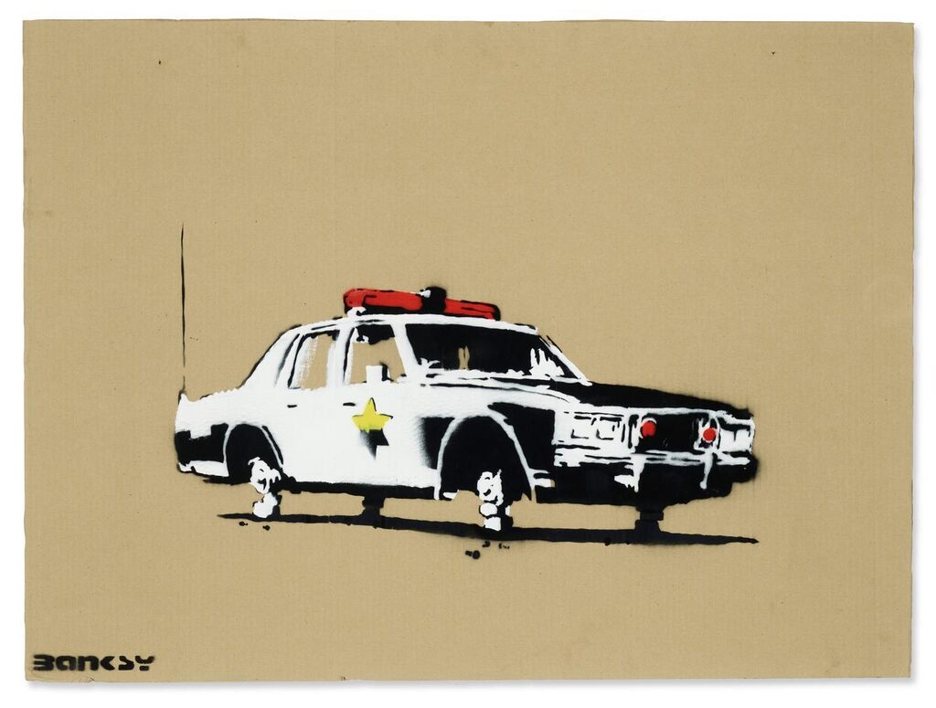 Banksy & Eine, Police Car