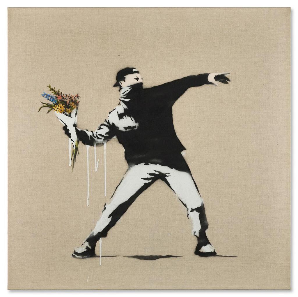 Banksy & Eine, Love Is In The Air