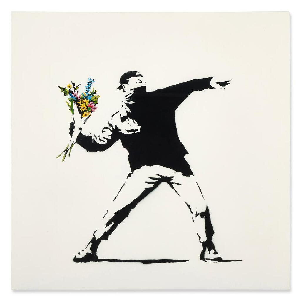 Banksy & Eine, Love is in the Air