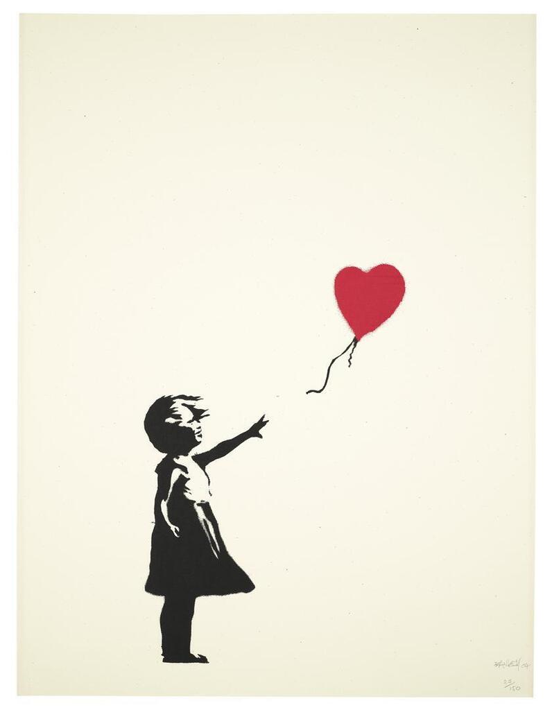 Banksy & Eine, Girl with Balloon