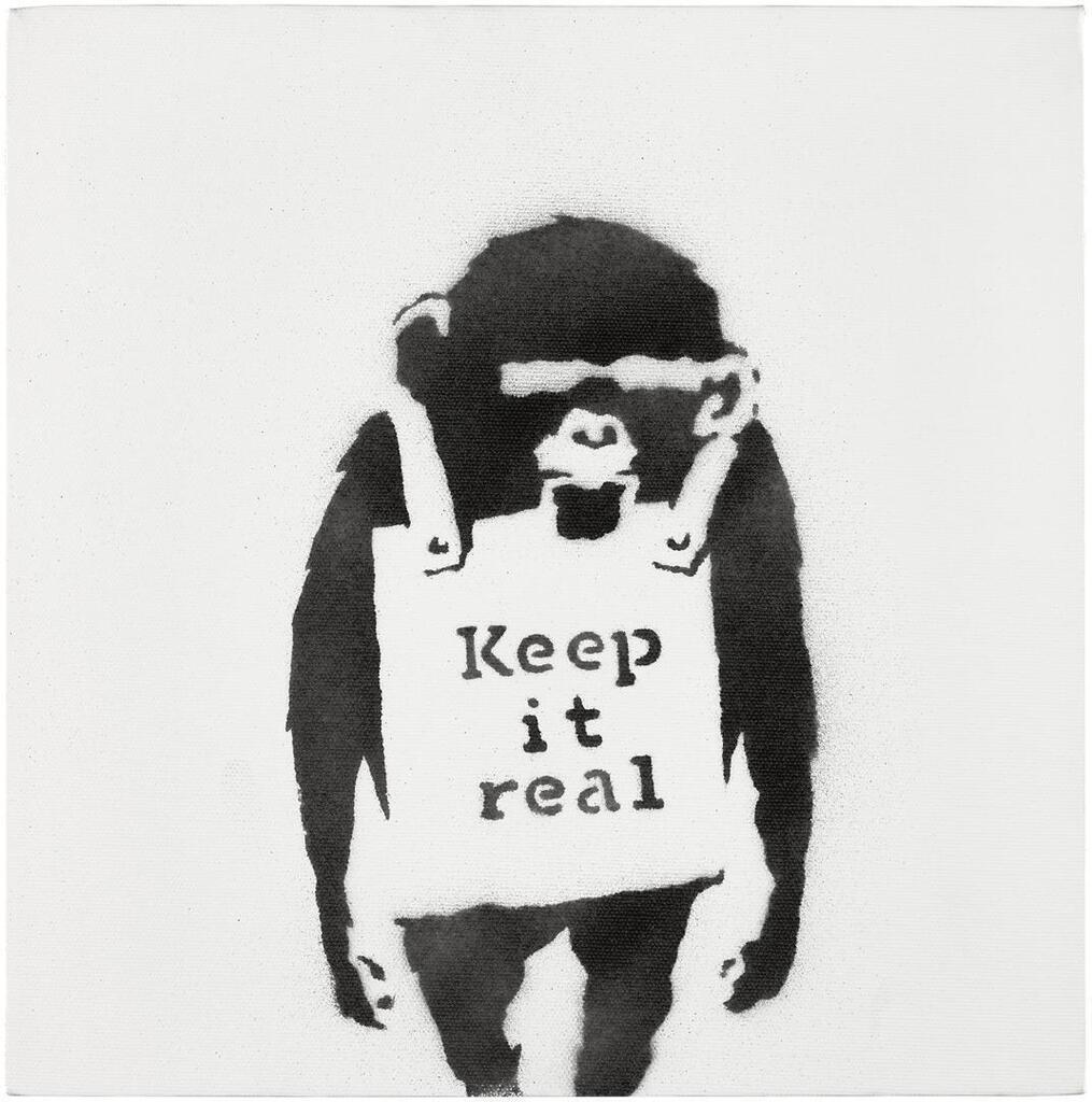 Banksy & Eine, Keep It Real