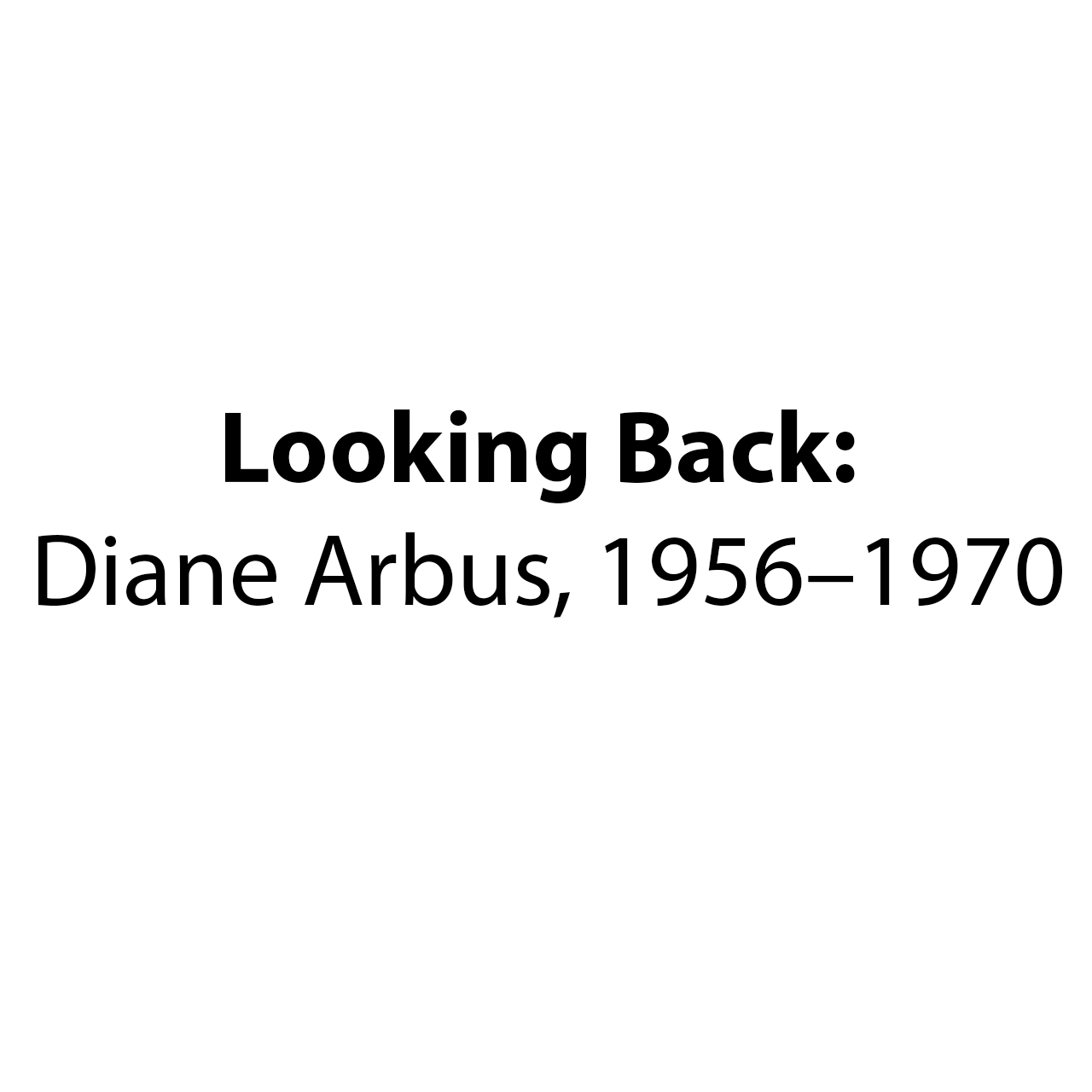Looking Back: